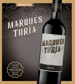 Poster Marqués del Turia Vicente Gandia